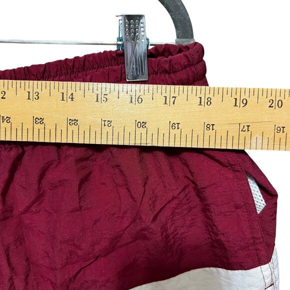 VTG IZOD Mens Striped Swim Trunks Size XL Retro Rugby Nautical Heritage Shorts - Picture 9 of 9